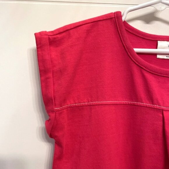 Hanna Andersson Girls Pink Short Sleeve 100% Cotton Dress Size 120 (US 6-7) - Picture 6 of 12